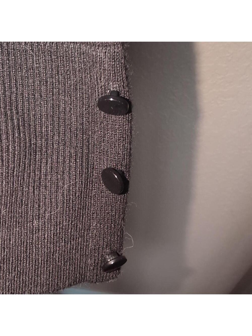 Women's Black Cardigan - Picture 3 of 3